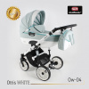 Detský kočík Ottis White Adbor | Deluxe Baby Farba: 04 - Svetlo zelená