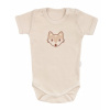 Mamatti Dojčenské body kr. rukáv, Baby Fox - béžová, veľ. 74