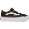 detské topánky VANS KIDS OLD SKOOL PLATFORM Black/True White 32