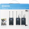 Boya BY-WM8 PRO-K2 / UHF Wireless Microphone / 2 TX+1 RX