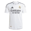 adidas Real Madrid Authentic Home Shirt 2024 2025 Adults White M