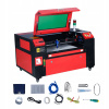 Gravírovací stroj 60 W CO2 400x600 mm Laserové rezanie Laserová Gravírovačka