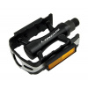 LONGUS pedály MTB Glare AL blk/silver s odrazkama