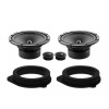 BLAM Relax 2 165 R2X reproduktory pre AUDI A3 8P (2003-2013) zadné dvere