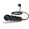CONNECT IT 4 PowerRex, Predlžovačka, 4x FR, 3m, č CES-1011-BK