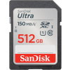 Pamäťová karta SanDisk SDXC Ultra 512GB (SDSDUNC-512G-GN6IN)