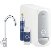 GROHE Blue Home drezový ventil Mono s chladiacim zariadením a filtráciou, výška výtoku 282 mm, chróm, 31498001