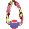 Zolux Tennis Ball rope kruh 23 cm