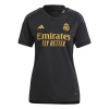adidas Real Madrid Third Shirt 2023 2024 Womens Black 8 (XS)