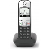 SIEMENS GIGASET A690 - DECT/GAP bezdrôtový telefón, displej, handsfree, zoznam 100 čísel, farba čierna/ strieborná