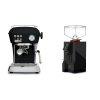 Ascaso Dream ONE, Dark Black + Eureka Mignon Perfetto, BL black