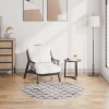 zahrada-XL Prateľný koberec φ120 cm viacfarebný protišmykový 337981