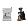 Ascaso Steel DUO PID PLUS, Inox&Wood + Eureka Mignon Zero 65 Speedy, CR black