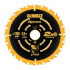 DeWALT DT10399 - Sada pílových kotúčov Extreme® pre AKU píly, 190×30mm, 24 zubov, 3ks