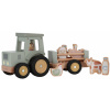 Little Dutch Traktor s prívesom drevený Farma