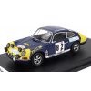 Trofeu Porsche 911s Coupe N 82 Tap Rally 1970 Colaco Marques - Jorge Cirne 1:43 Modro-žltá