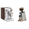 Biepi Sara PID, white/wood + Eureka Mignon Single Dose PRO, White & Oak