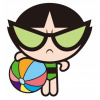 CUKROVÁ TLAČ jedlý obrázok na tortu Cukrová hmota Atómky Powerpuff Girls Brawur