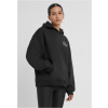 Lost Flowers Ladies Fluffy Hoody - black L