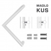 FT - MADLO kód 814 O 30 mm SP ks BIM - biela matná (FBO) 300 mm O 30 mm – cena za ks