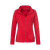 Mikina STEDMAN FLEECE JACKET WOMEN, Scarlet červená, XS