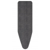 BRABANTIA DENIM BLACK 124 x 38 cm - bavlnený poťah na žehliacu dosku s penovou podložkou, džínsový čierny
