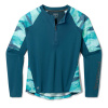 SMARTWOOL W MOUNTAIN BIKE LONG SLEEVE JERSEY, twilight blue - S