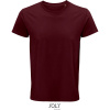SOL's Collection Tričko Crusader Men z bio bavlny, krátký rukáv, pánské COT25358237004-burgundy XL Burgundová