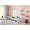 BabyBeds Detská posteľ RYSIO Farebné prevedenie: Šedá, Velikost postele: 160x80 cm, Úložný priestor k posteli: Áno, s úložným priestorom