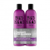 Tigi Therapy For Blondes set Bed Head Dumb Blonde Shampoo šampón pre blond vlasy 750 ml Dumb Blonde Conditioner kondicionér pre blond vlasy 750 ml