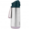b.box Termoska na pitie šport 500 ml - indigo/ružová