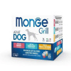 MONGE Grill Adult Dog 12x100g kapsičky pre dospelé psy hovädzie/treska/kuracie a morčacie (MONGE Grill Adult Dog 12x100g kapsičky pre dospelé psy hovädzie/treska/kuracie a morčacie)
