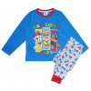 Pyžamo, župán - Nickelodeon pyžamy veľkosť 128 modrá, ružová (Pyžamo PAW PATROL 128)