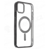 Swissten PÚZDRO CLEAR JELLY MagStick METALLIC PRE IPHONE 15 PRE ČIERNE