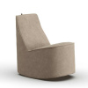 Hojdacie kreslo Tuli Lite Rocker 734 Chill šedohnedá - 1 kus - 1 KS - 75 cm - tuli - 75.5 cm - 49 cm - TULI