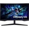 Samsung Odyssey G5 S27CG554EU herný monitor 68.6 cm (27 palca) En.trieda 2021 F (A - G) 2560 x 1440 Pixel QHD 1 ms DisplayPort, HDMI ™, na slúchadlá (jack 3,5; LS27CG554EUXEN