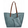 Dámská kabelka shopper bag Herisson svetlo modrá H8805