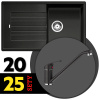 BLANCO SET 10-A 25 ZIA 5 S + DARAS antracit