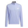 adidas Elevated Quarter Zip Sweatshirt Blue Spark S