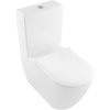 VILLEROY & BOCH Subway 2.0 WC misa kombi s hlbokým splachovaním bez vnútorného okraja, zadný odpad, 370 x 700 mm, biela alpská, 5617R001