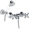 Mereo Sprchová nástenná batéria, Retro Viktorie, 150 mm, s príslušenstvom, chróm CBL601
