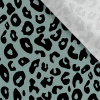 Takoy Teplákovina Takoy 150cm leopard MAXI zelený-NS-18957