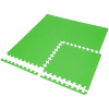 PLATINUM FITNESS Podložka na cvičenie i pod fitness vybavení, Puzzle 61x61x1.0cm, zelená