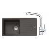 FRANKE SETG264ŠB fragranitový drez 970x500 mm BFG 611 Š.Bridlica+batéria FS 3230.031 Chróm FRA 114.0720.164