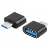 Adaptér / Prevodník USB A (zásuvka) na USB-C (OTG) pre telefón, myš