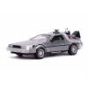 Jada Toys Odlievaný kovový model Hollywood Rides z filmu Návrat do budúcnosti II, 1/24 DeLorean Time Machine