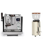 Rocket Espresso R NINE ONE Edizione Speciale + ECM C-Manuale 54, cream, oliva