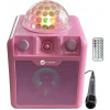 N-GEAR Block Disco Block 410/ 50W/ BT/ Disco LED/ 1x MIC/ Ružová