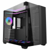 Počítačová skriňa darkFlash TH285 Cube Case ATX aRGB 4 ventilátory sklo