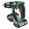 Akumulátorový príklepový vŕtací skrutkovač Bosch PSB 18 LI-2 Ergonomic s lítium-iónovou technológiou 06039B0301